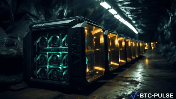 British Columbia Implements New Regulations on Cryptocurrency Mining to Curb Aerial view of British Columbia's landscapes with icons representing cryptocurrency mining and sustainable energy resources, illustrating the province's new regulatory measures.