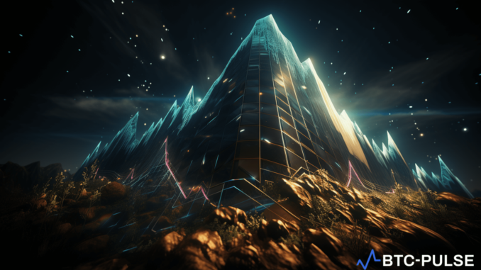 FARM Token Surges 80% in a Day Amidst Trading Frenzy Graph showing FARM Token's price surge by 80% in a single day against a backdrop of rising trading volume.