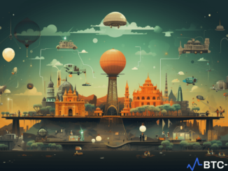 Illustration of India's booming Web3 startup landscape with over 1,000 companies and rising global developer participation.