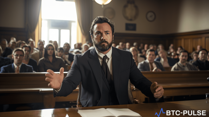 Steven Nerayoff Files $9.6 Billion Lawsuit Against U.S. Government Over Steven Nerayoff in a courtroom setting, symbolizing his $9.6 billion lawsuit against the U.S. Government over false charges.