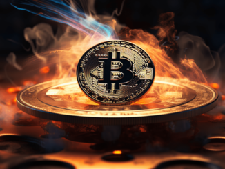 A representation of USDT surpassing Bitcoin in Latin American crypto trades.