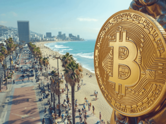 Screenshot of Santa Monica’s official Bitcoin Office webpage, promoting industry partnerships and job creation.