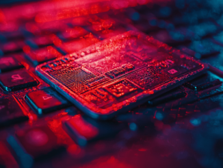 A digital wallet being hacked by malware, representing the Styx Stealer threat to cryptocurrency transactions.