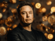 Elon Musk surrounded by Tesla and Dogecoin logos, hinting at the return of Dogecoin as a payment option.