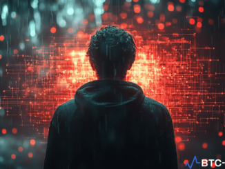 Illustration of a crypto wallet locked with chains, symbolizing cybersecurity in the digital asset space