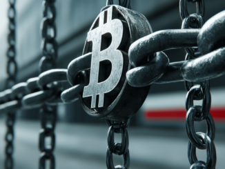 Swift, UBS, and Chainlink logos representing their collaboration on a blockchain-based tokenized fund settlement pilot.
