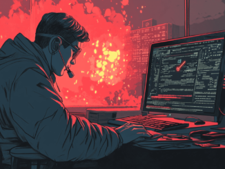 Illustration of macOS security breach by North Korean malware