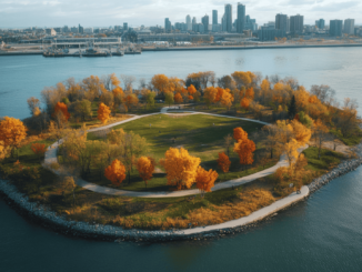 Image of Île-de-la-Visitation Park in Montreal, where Kevin Mirshahi's body was found.