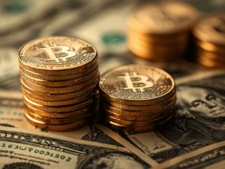 Chart showing Bitcoin ETF outflow of $54.94 million with BTC price at $69,000