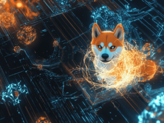 Illustration of Dogecoin nodes crashing, symbolizing blockchain vulnerability