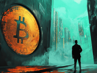 Illustration of Frax Finance logo alongside BlackRock's BUIDL reserve asset concept.