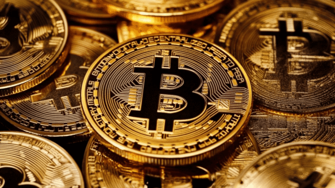 Bitcoin price chart showing a sharp rise above $107,000 near its all-time high Bitcoin price chart showing a sharp rise above $107,000 near its all-time high