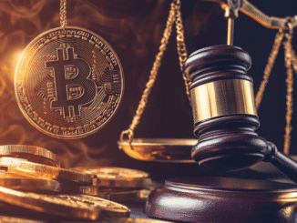 Gavel and scales of justice representing UK court decision in BSV crypto lawsuit
