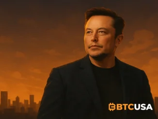 Cinematic illustration representing Elon Musk and the scale of his record-breaking personal wealth.