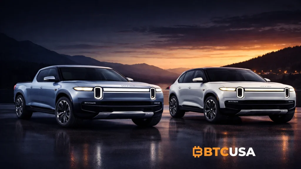 Rivian electric vehicles showcasing the company’s growing product lineup