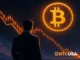 Bitcoin accumulation illustration during a market downturn, representing Strategy’s long-term Bitcoin buying during crypto winter.