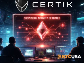 Cinematic visualization of suspicious Ethereum whale transaction detected by blockchain security tools