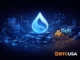 Sui blockchain themed illustration with network graphics, representing ecosystem development and activity on the Sui network.